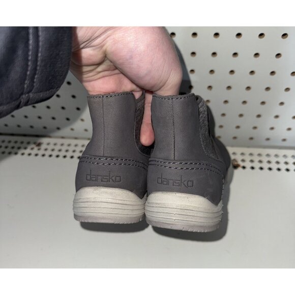 Dansko Lizette Womens Leather Waterproof Pull On Ankle Boots Size EU 37 US 6.5 7 - Picture 3 of 8